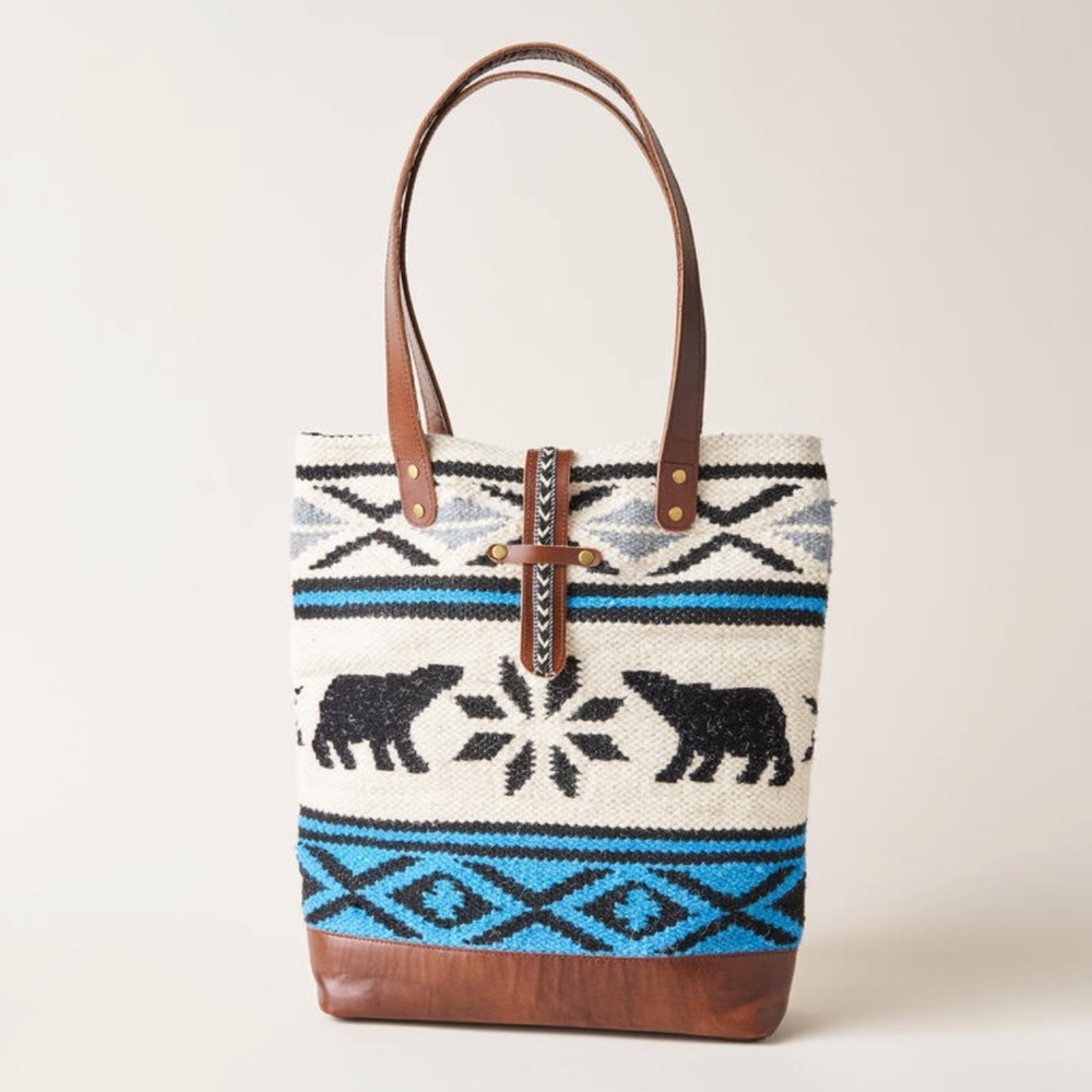 Sundance Woven & Leather Polaris Tote Bags